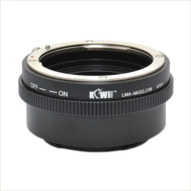 Адаптер KIWIFOTOS LMA-NK(G)_C/M (Nikon G-Canon EOS M)