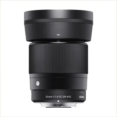 Объектив Sigma 30mm f/1.4 DC DN Contemporary Sony E, черный — фото 1
