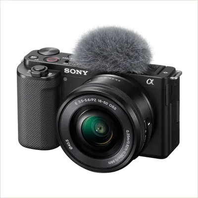 Фотоаппарат Sony ZV-E10 Kit E PZ 16-50mm F3.5-5.6 OSS, черный — фото 1