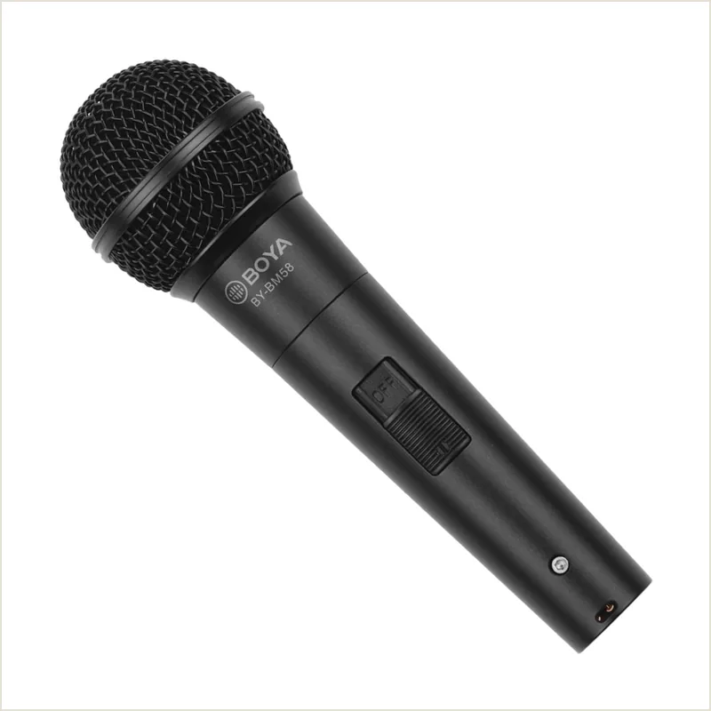 Микрофон Boya BY-BM58 Кардиоидный динамический вокальный ручной микрофон