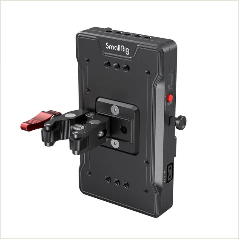 SmallRig 3202 Адаптер крепления аккумулятора V Mount Battery Adapter Plate with Crab-Shaped Clamp