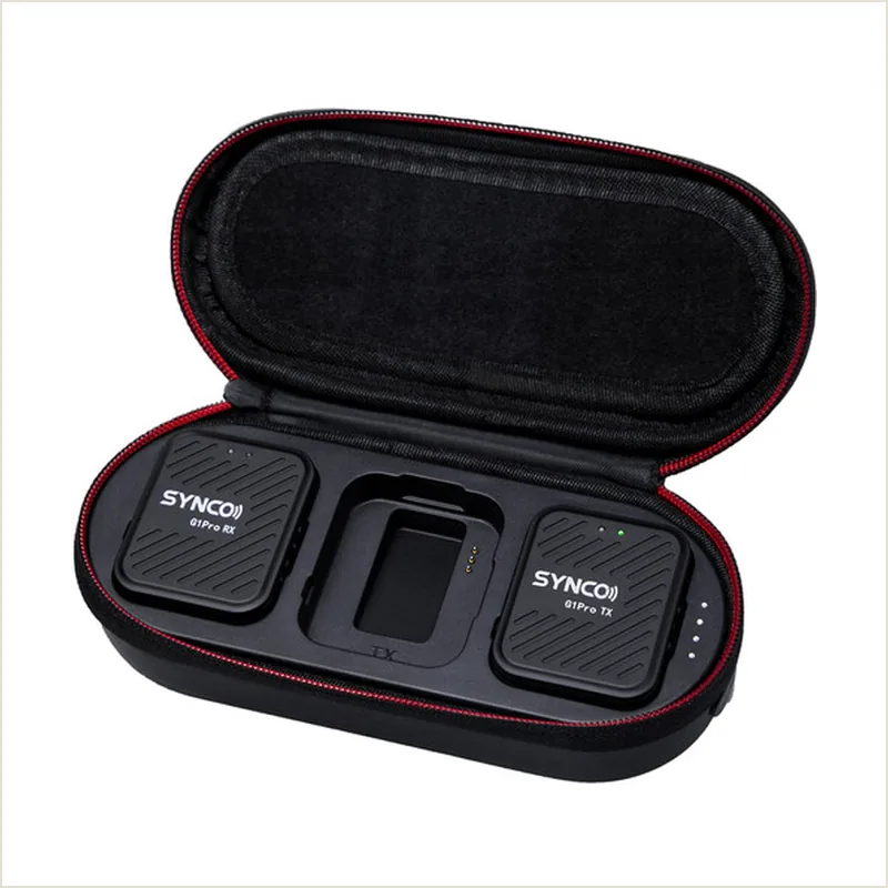 SYNCO G1(A1)Pro беспроводная микрофонная система 2,4 ГГц (1 передатчик) с кейсом-зарядкой