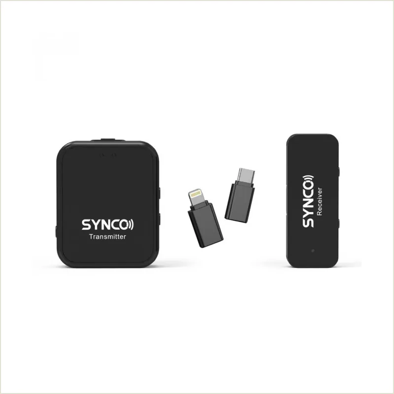 SYNCO G1TL Радиосистема 2,4 ГГц приемник, передатчик (разъем Type-C/Lightning)
