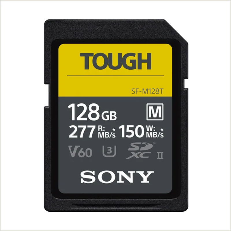 Карта памяти Sony SDXC 128GB SF-M TOUGH UHS-II U3 V60 150/277 MB/s (SF-M128T)