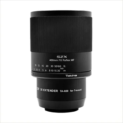 Объектив Tokina SZX 400mm f/8 Reflex MF с комплектом удлинителей 2x для Canon RF — фото 1