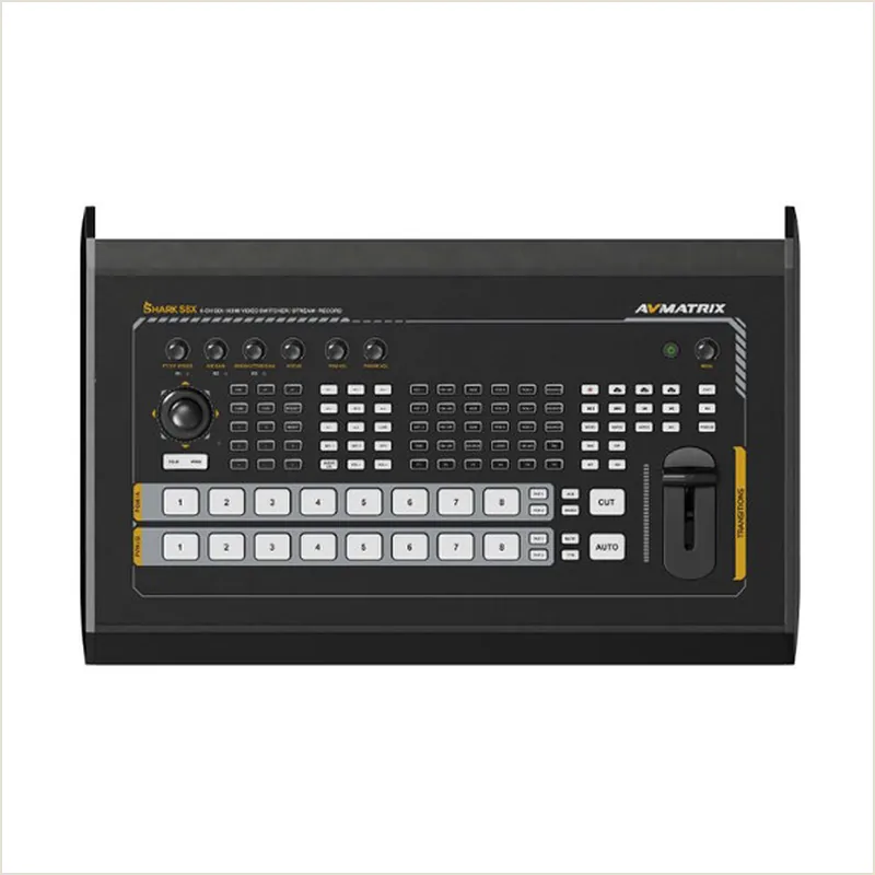 Видеомикшер-стример AVMATRIX Shark S8X компактный 8CH SDI/HDMI/USB/LAN