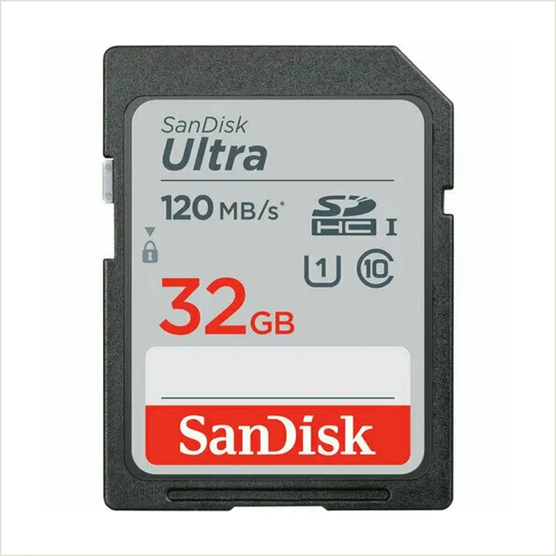 Карта памяти SanDisk Ultra SDXC Class 10 UHS-I U1 32Gb 120 MB/s